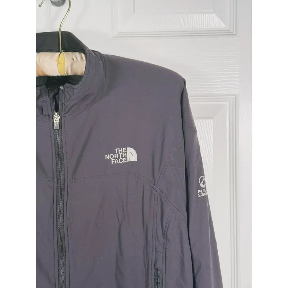 The North Face Mens Flight Series Full Zip Jacket Size Medium Black Outdoor